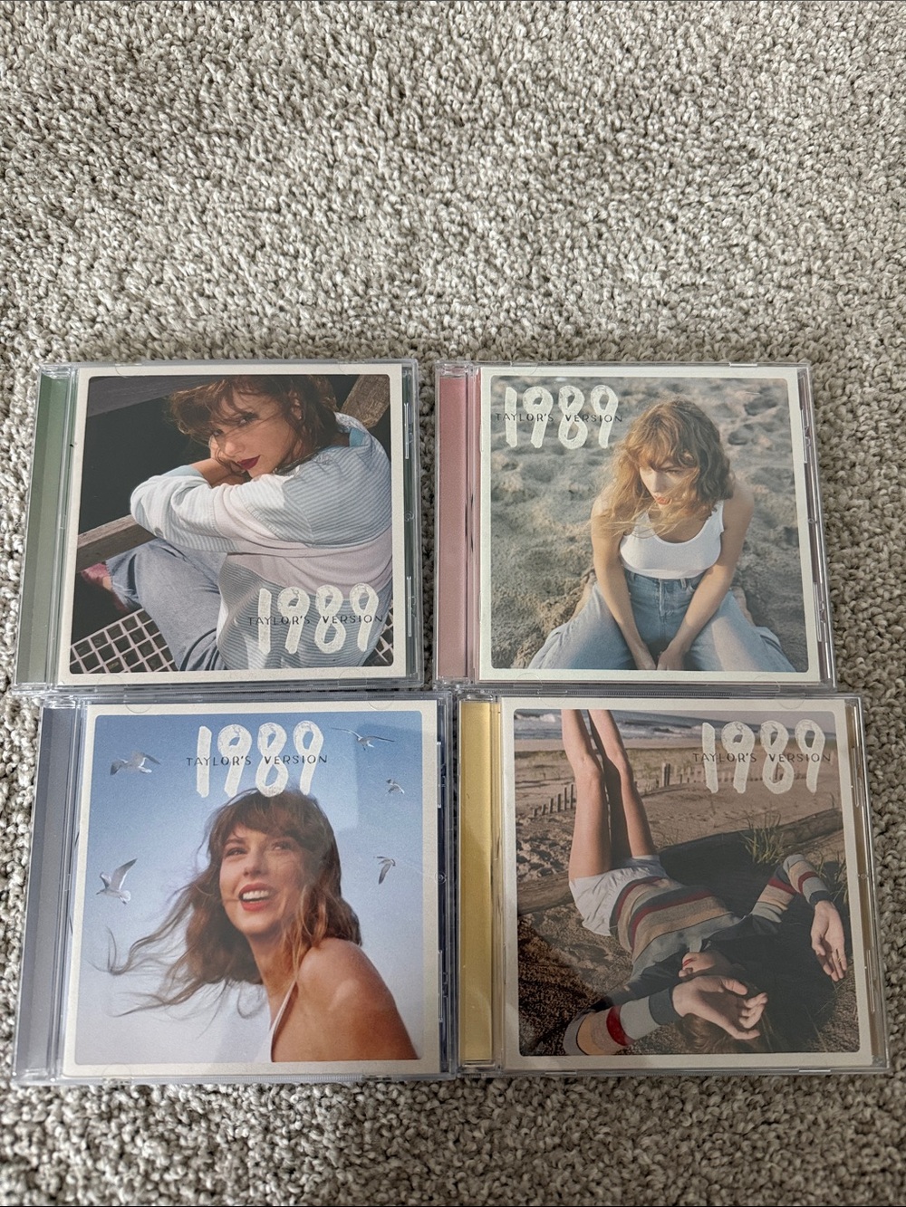 Taylor Swift 1989 (Taylor's Version) CD - Assorted Cover Colors (All 4)